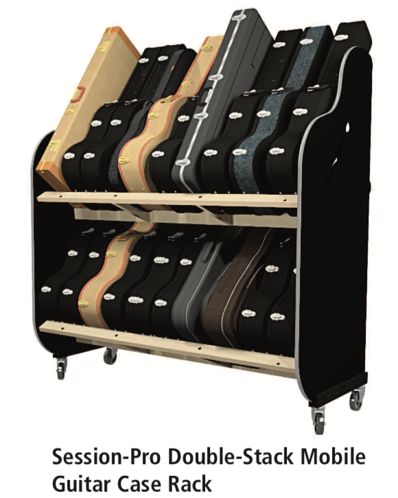 The Session-Pro™ Mobile Guitar Rack