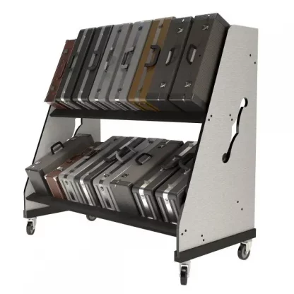 The Band Room™ Trumpet Case Storage Rack (20 Cases)