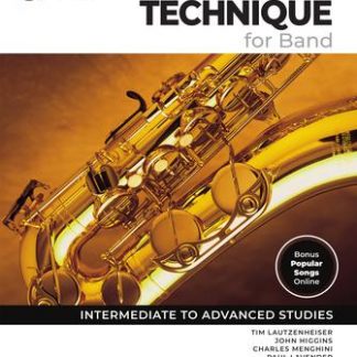 Essential Technique for Band  - 2025 Edition -  Bb Tenor Sax