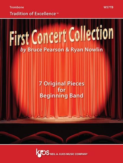 Tradition of Excellence: First Concert Collection - Trombone