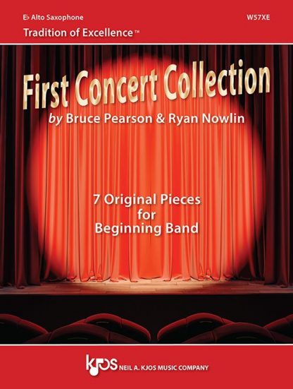 Tradition of Excellence: First Concert Collection - E♭ Alto Saxophone