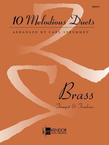 10 Melodious Duets for Trumpet and Trombone - Strommen