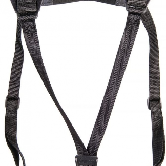Bari Sax Soft Harness (Junior, Swivel, Black) - Neotech